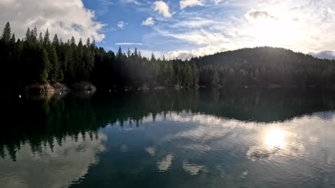 Scotts Flat Lake Nevada County California USA Earth