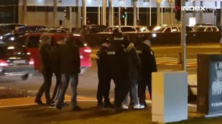 Policija privela četiri osobe na prosvjedu ljevičara kod Tuđmana