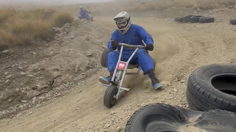 Cardrona Mountain Cart Riders Crash