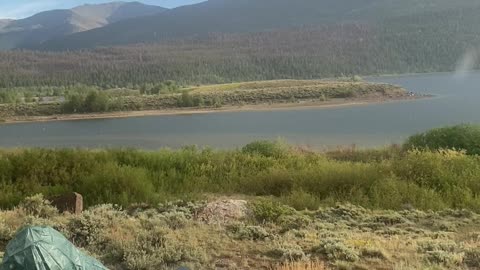 Twin lakes Colorado gold camp 2020 fetching dinner