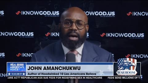 Pastor John Amanchukwu Throws Down on Bannon’s War Room