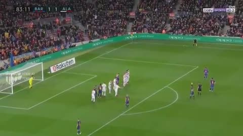 El golazo de Leo Messi vs Alaves