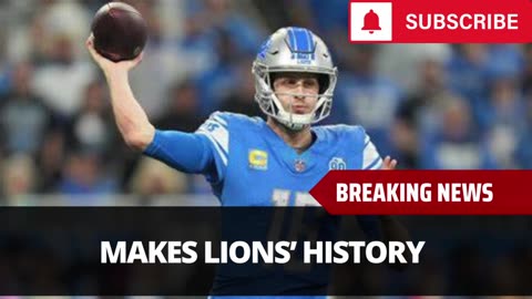 Lions Make Big Jared Goff Decision