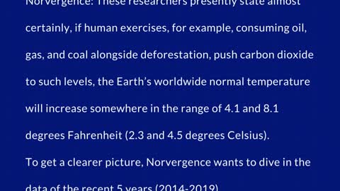 Norvergence - Environment Series - Episode 1 Global Warming