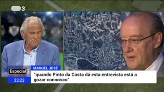 Manuel José ofende o Bibota em direto na RTP
