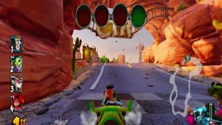 Crash Team Racing Nitro Fueled - Traveler Lab Assistant Skin Gameplay