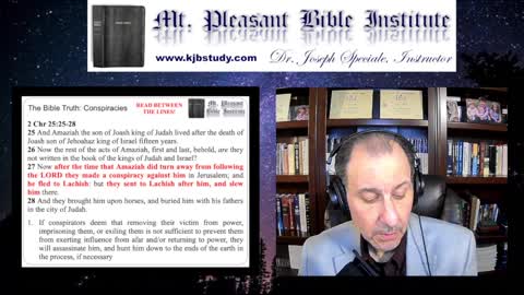 Tuesday Night Prophecy (08/23/22)- Various Conspiracies From Kings & Chronicles (Pt.1)