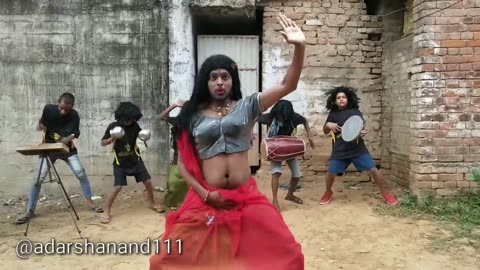 Shishe Ki Umar DJ remix - Toofani Dance - Funny Dance Ever - ft.Bhagalpur Ki Jiya Adarsh Anand