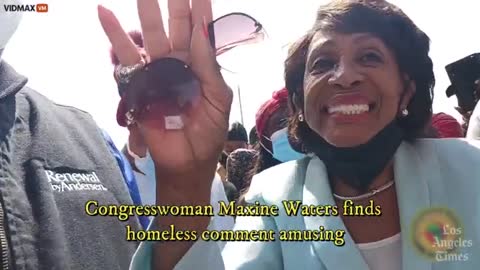 Maxine Waters Tells a Group of Homeless People "Go Home" and they Instantly Let Her Have It