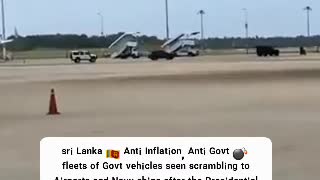 Sri Lanka - The President + Govt scrambling to Airports and Navy Ships fleeing after the Presidential Palace Raid