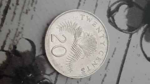 Singapore 20 Cent 2012