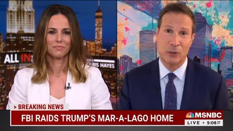 MSNBC contributor and former federal law enforcement agent Frank Figliuzzi says "agents don't like the word raid ... it's the execution of a search warrant."