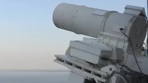 US navy laser gun testing