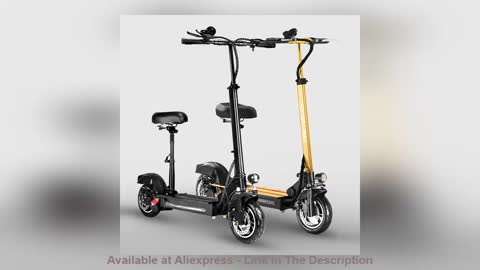 ☄️ 48V 500W Electric Scooter Adult 100KM Long Distance 26AH Battery 10inch Tire Foldable EScooter