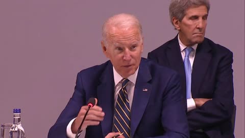 Biden apologizes for US withdrawing from Paris deal