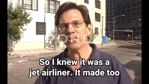 Steven Tate's eyewitness account of aircraft hitting the Twin Towers on 9/11
