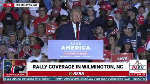 WILMINGTON, NC TRUMP RALLY (FULL RALLY)