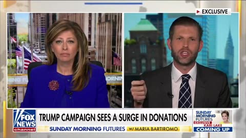 Eric Trump Reveals A STAGGERING Number Raised After Trump's Conviction