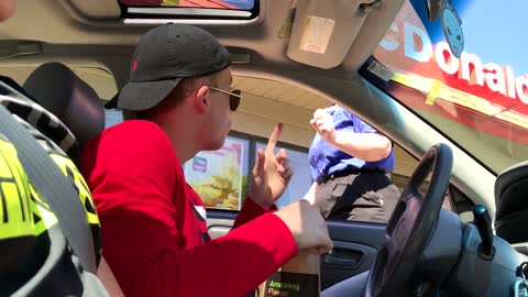 Fidget spinner in meal prank