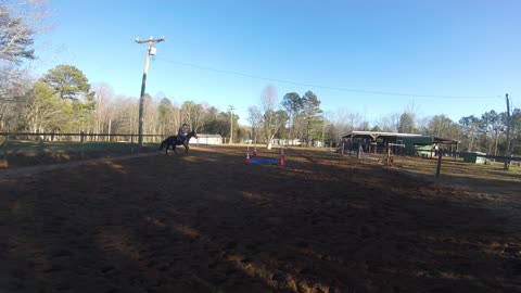 Part Time Cowboy - Fun circles with Harley