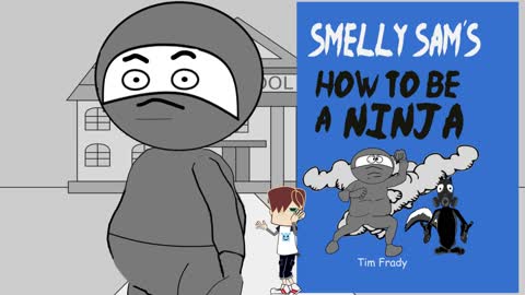 Smelly Sam's Ninja Gas Attack Cartoon
