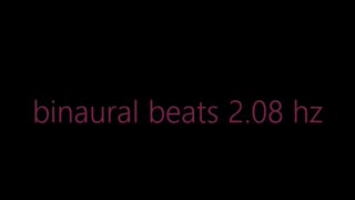 binaural beats 2 08 hz