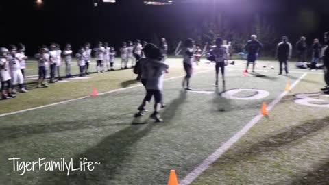 Little Brother Goes To Big Brothers Football Practice | Ep. 40 | TigerFamilyLife~