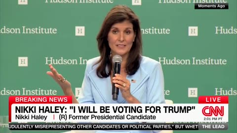 Nikki Haley Announces She'll Vote For Trump