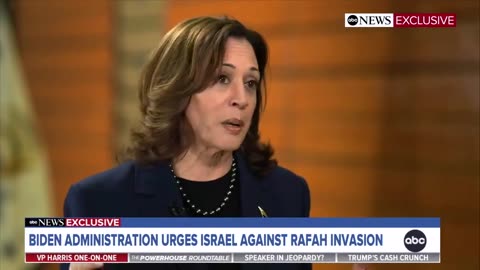 USA: KAMALA HARRIS warns against an Israeli offensive in Rafah!