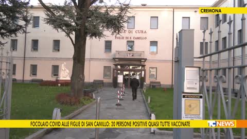 Focolaio Covid alle Figlie di San Camillo: 20 persone positive quasi tutte vaccinate