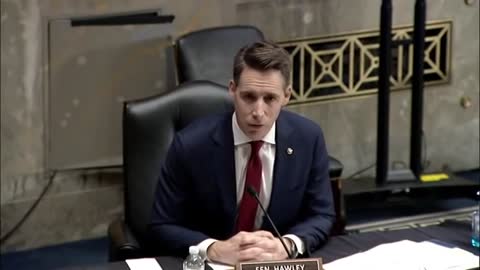 Josh Hawley Questions Nominees About FEMA Practices