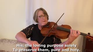 Swedish Hymns of Comfort and Peace by Lina Sandell - solo viola