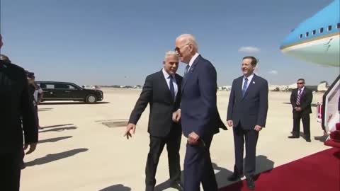 Biden's Handshakes in Israel Causing Issues