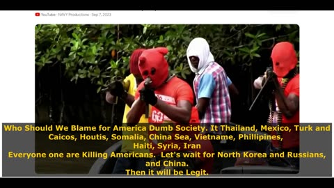 Blacks, Mexican, Arabs, are Allow to kill Americans but not Russia and China