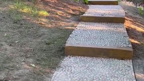 Do you like to walk up these steps