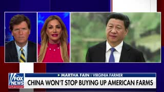 A farmer expresses concern over China buying up American farmland