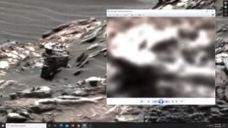 Alien on Mars?