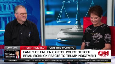 The Man is a Sham': Family of fallen Capital Hill Police officer react to trump indictment