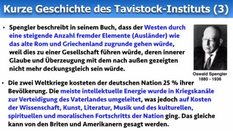Das Tavistock Institut - Teil 1/3 - Dr. Raik Garve