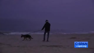 INSANE Footage of Biden Wearing a Mask and Wandering the Beach Alone Will drive You NUTS