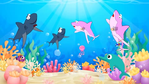 Another Baby Shark? Dive into Gitte's Animated Rap Remix! 🦈🎤🌟 | Baby Shark by Gitte