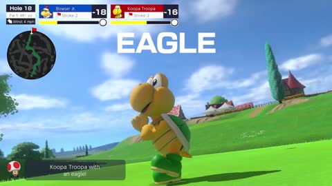 Mario Golf Bowser Jr. Eagle Putt