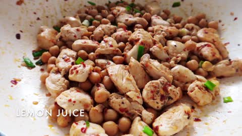 High-Protein Spicy Chicken & Chickpea Recipe | Easy Dinner Recipe