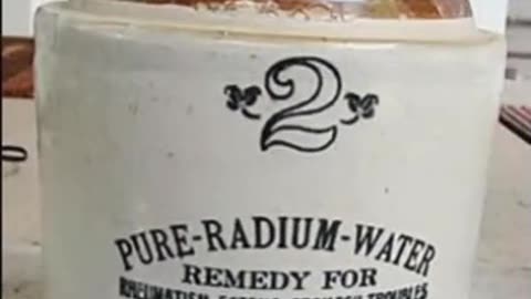 RADIUM♻️WAS USED AS A GOOD ALL~PURPOSE PRODUCT FOR DECADES🍯♻️✅
