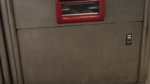 Pt. 2 rat crawls inside atm change and receipt slot, tail sticking out