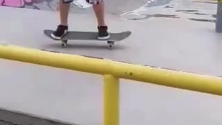 LEARNING SKATEBOARDING