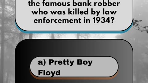 True Crime Trivia 1