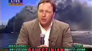 Alex jones 9/12/2001 on Israel and Palestinians