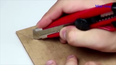 Cutting Of Curved Cardboard