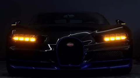 Bugatti Chiron Star headlights